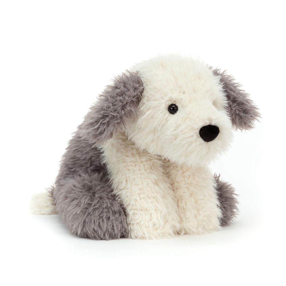 Peluche Jellycat Curvie Sheep Dog,25cm x 16cm x 10cm Cinzentas | Portugal  KSPYL-7382
