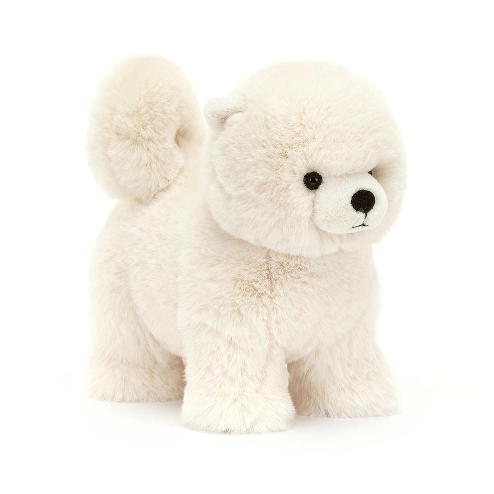 Peluche Jellycat Daphne Pomeranian,9.4in x 5.1in x 7.9in Branco | Portugal  FZLYV-7246