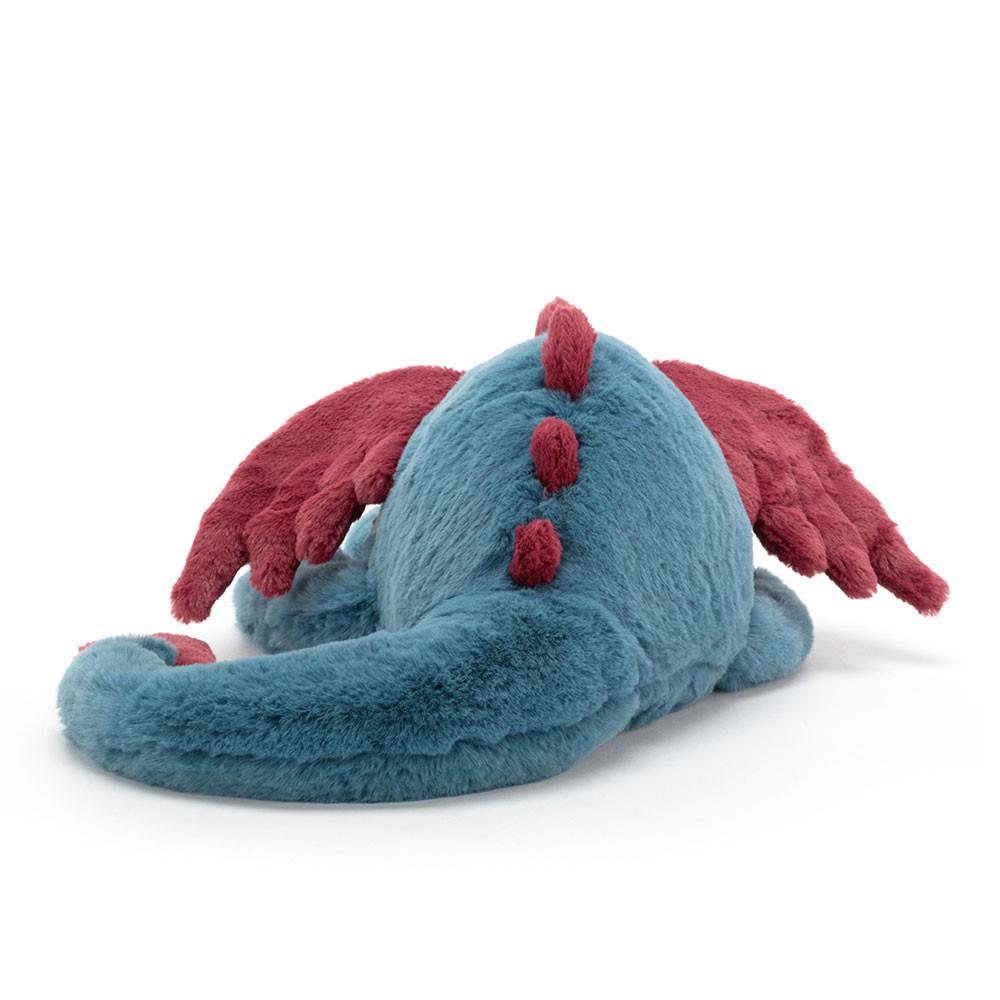 Peluche Jellycat Dexter Dragon,8cm x 8cm x 30cm Azuis | Portugal  JGYCI-1634