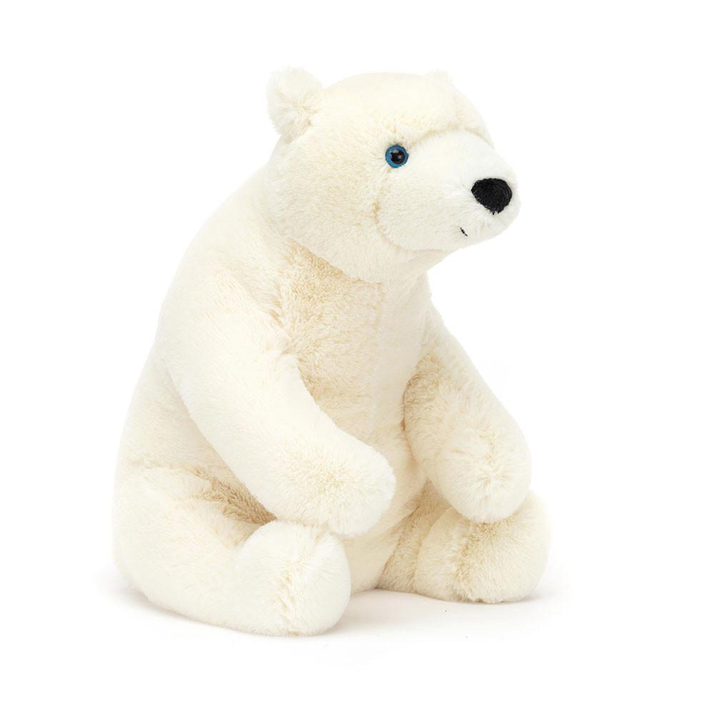 Peluche Jellycat Elwin Polar Bear,21cm x 12cm x 12cm Branco | Portugal  WVYMO-9348