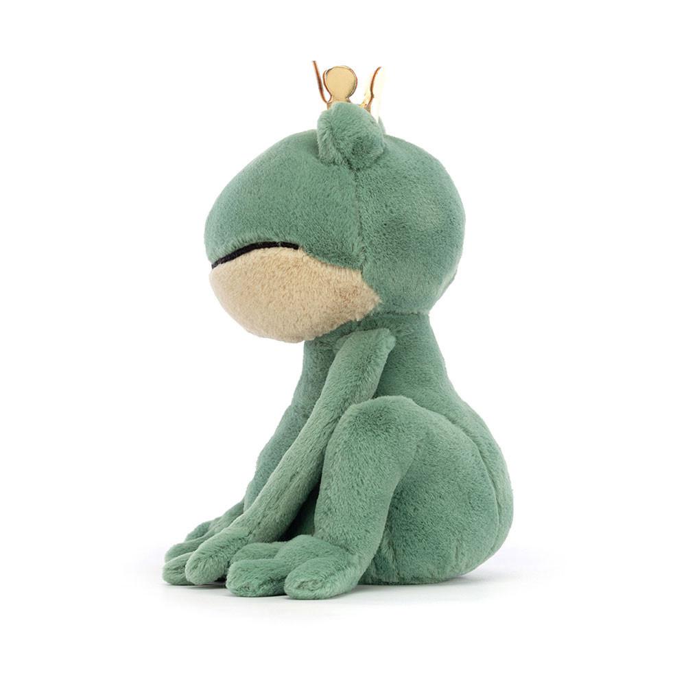 Peluche Jellycat Fabian Frog Prince,23cm x 21cm x 11cm Verdes | Portugal  NZPFD-7501