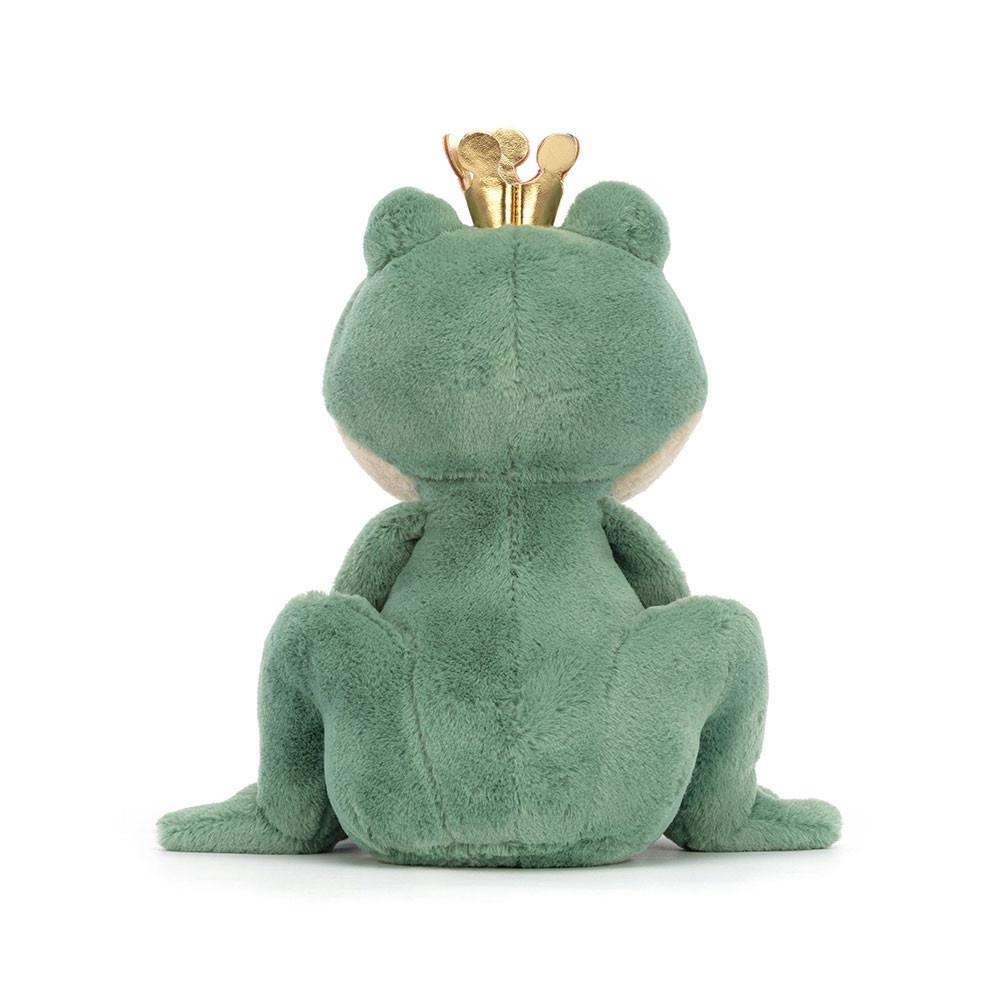 Peluche Jellycat Fabian Frog Prince,23cm x 21cm x 11cm Verdes | Portugal  NZPFD-7501