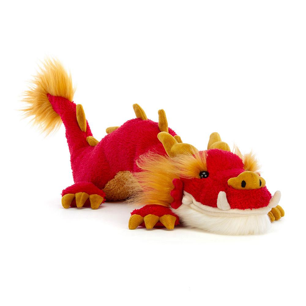 Peluche Jellycat Festival Dragon,11cm x 18cm x 42cm Vermelhas | Portugal  PHUYT-2809