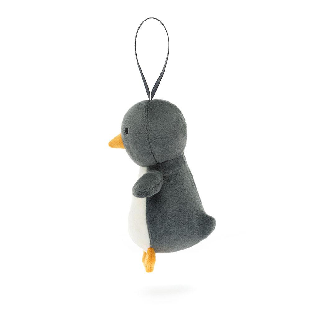 Peluche Jellycat Festive Folly Penguin,16cm x 4cm x 5cm Cinzentas | Portugal  VROGU-9524