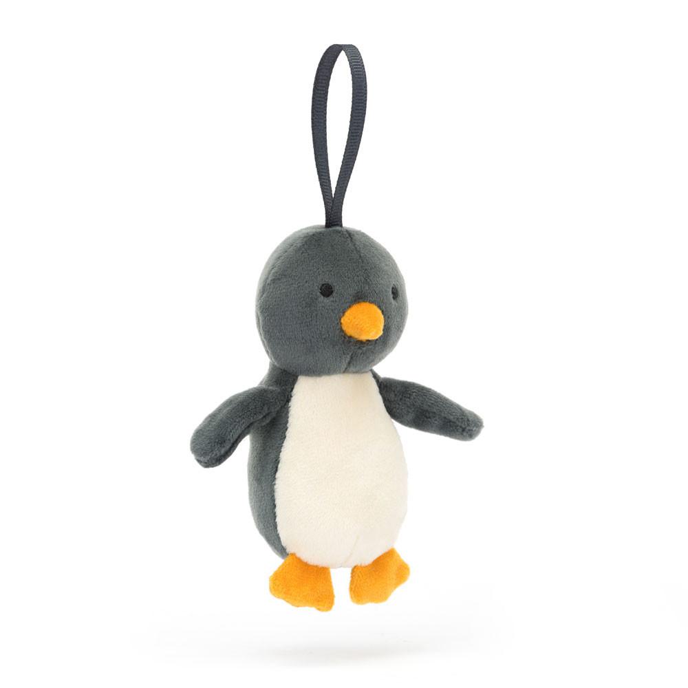 Peluche Jellycat Festive Folly Penguin,16cm x 4cm x 5cm Cinzentas | Portugal  VROGU-9524