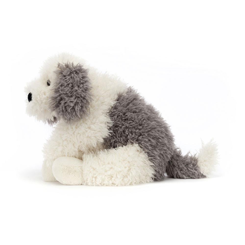 Peluche Jellycat Floofie Sheepdog,16cm x 20cm x 47cm Branco | Portugal  LSHUD-0683