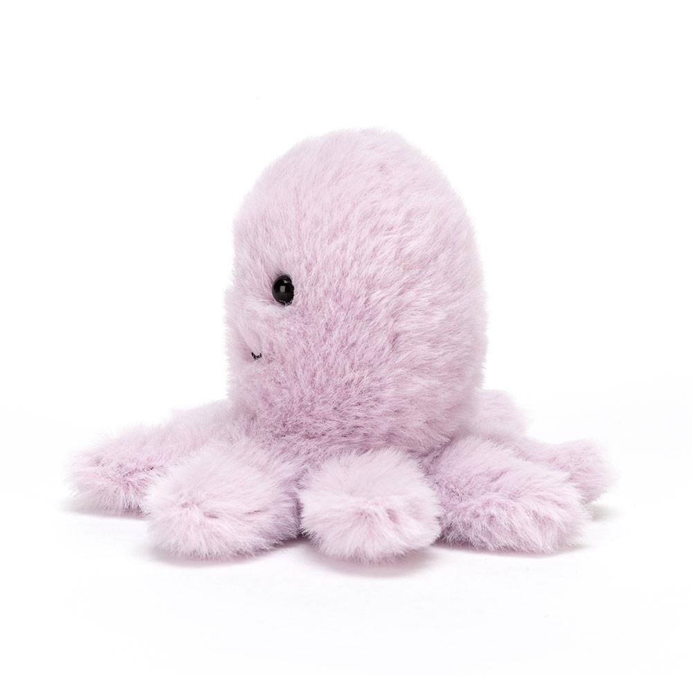 Peluche Jellycat Fluffy Octopus,8cm x 11cm x 10cm Roxo | Portugal  APYUT-9056