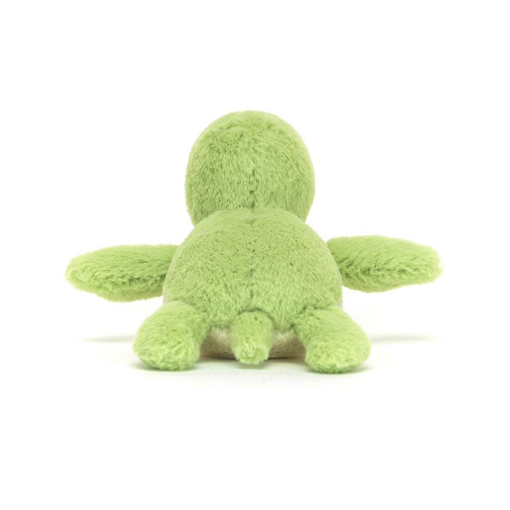 Peluche Jellycat Fluffy Turtle,7cm x 5cm x 9cm Verdes | Portugal  YEVNT-6514