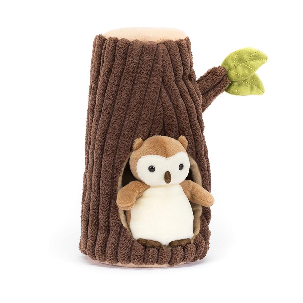 Peluche Jellycat Forest Fauna Owl,19cm x 11cm x 10cm Marrom | Portugal  HQNSI-0175