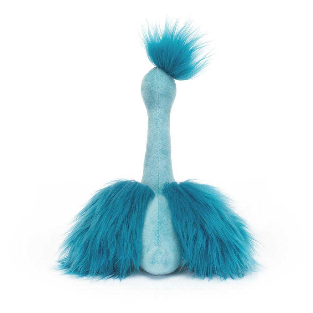 Peluche Jellycat Fou Fou Peacock,31cm x 14cm x 15cm Azuis | Portugal  AGBJR-5362