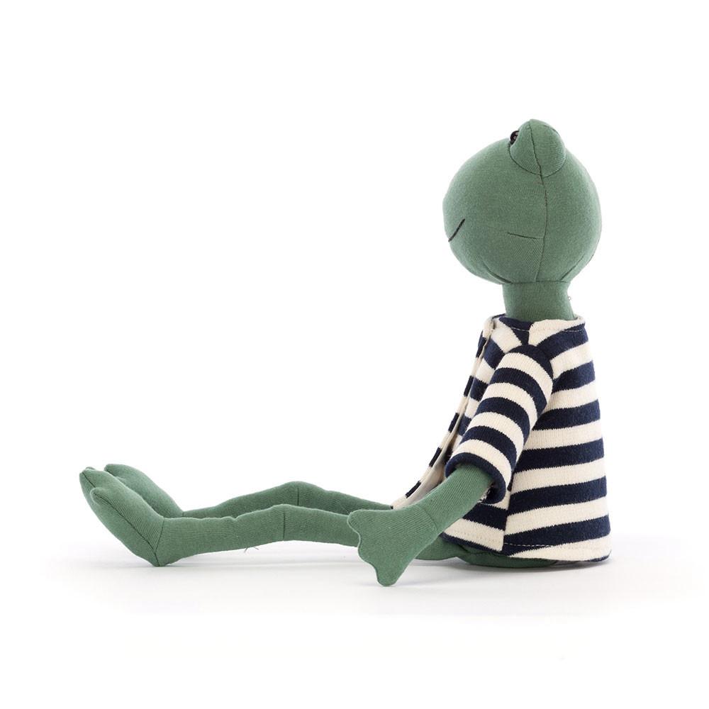 Peluche Jellycat Francisco Frog,32cm x 10cm x 7cm Verdes | Portugal  TVEUS-9587