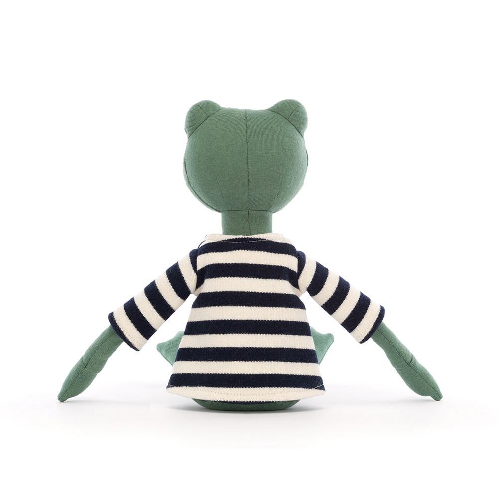 Peluche Jellycat Francisco Frog,32cm x 10cm x 7cm Verdes | Portugal  TVEUS-9587