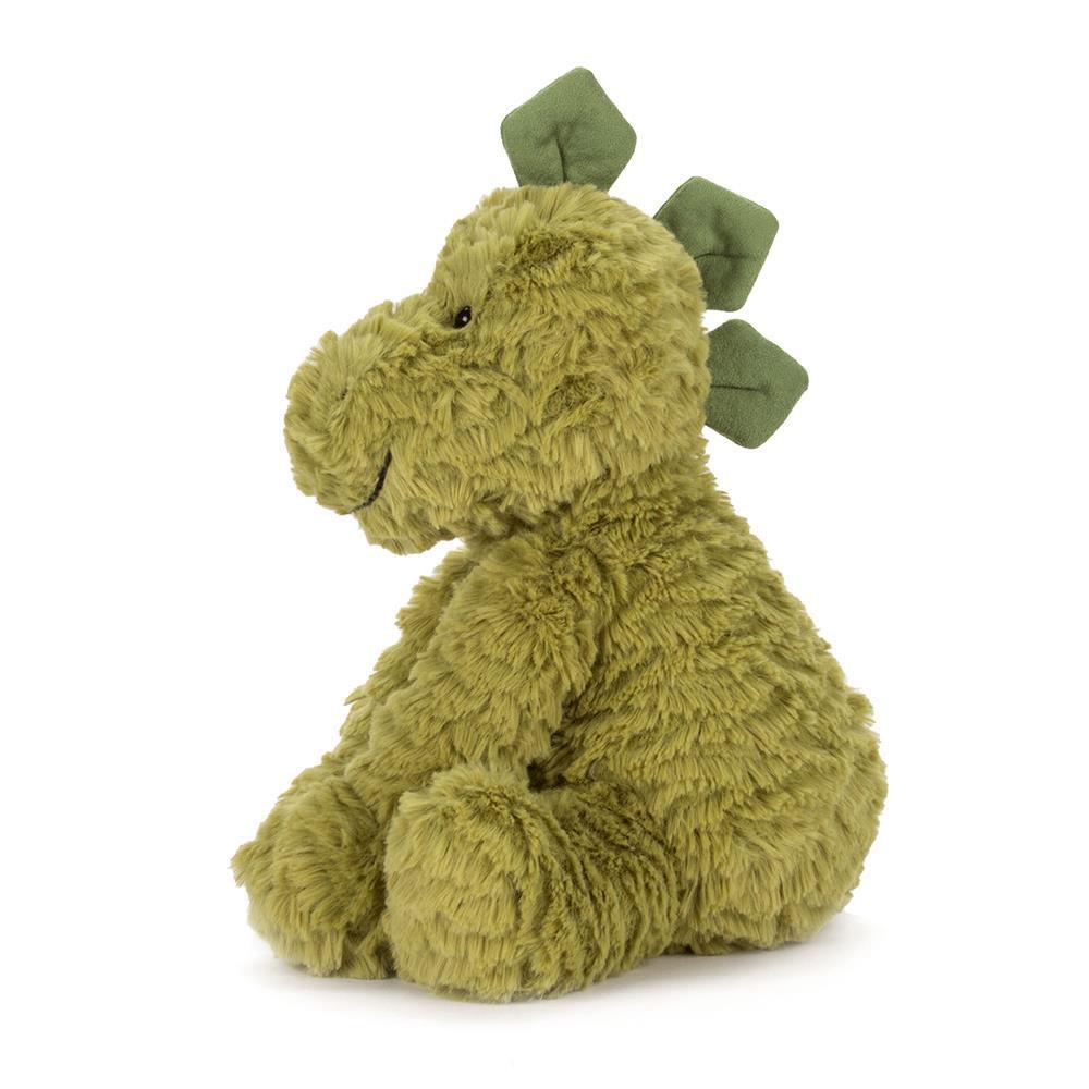 Peluche Jellycat Fuddlewuddle Dino,9.1in x 5.1in x 3.5in Verdes | Portugal  IWOAQ-8019