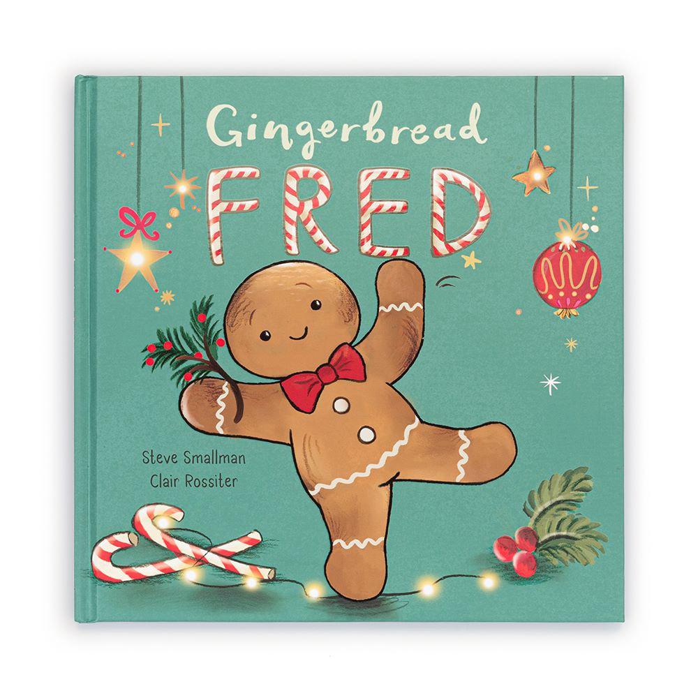 Peluche Jellycat Gingerbread FBook and Jolly Gingerbread FOriginal, Marrom | Portugal  TQWLU-0246