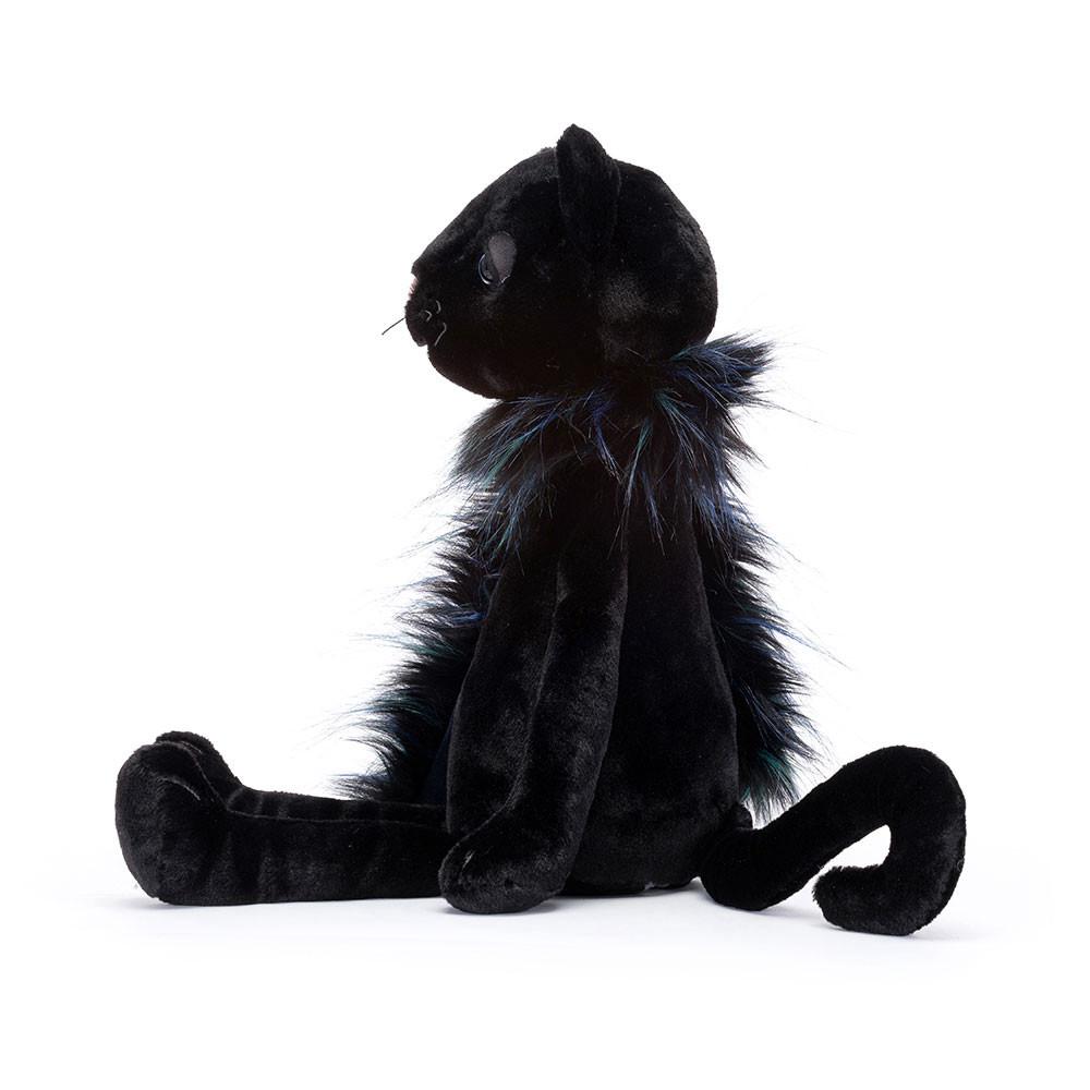 Peluche Jellycat Glamorama Cat,16.9in x 3.9in x 3.9in Pretas | Portugal  CJGSN-7061