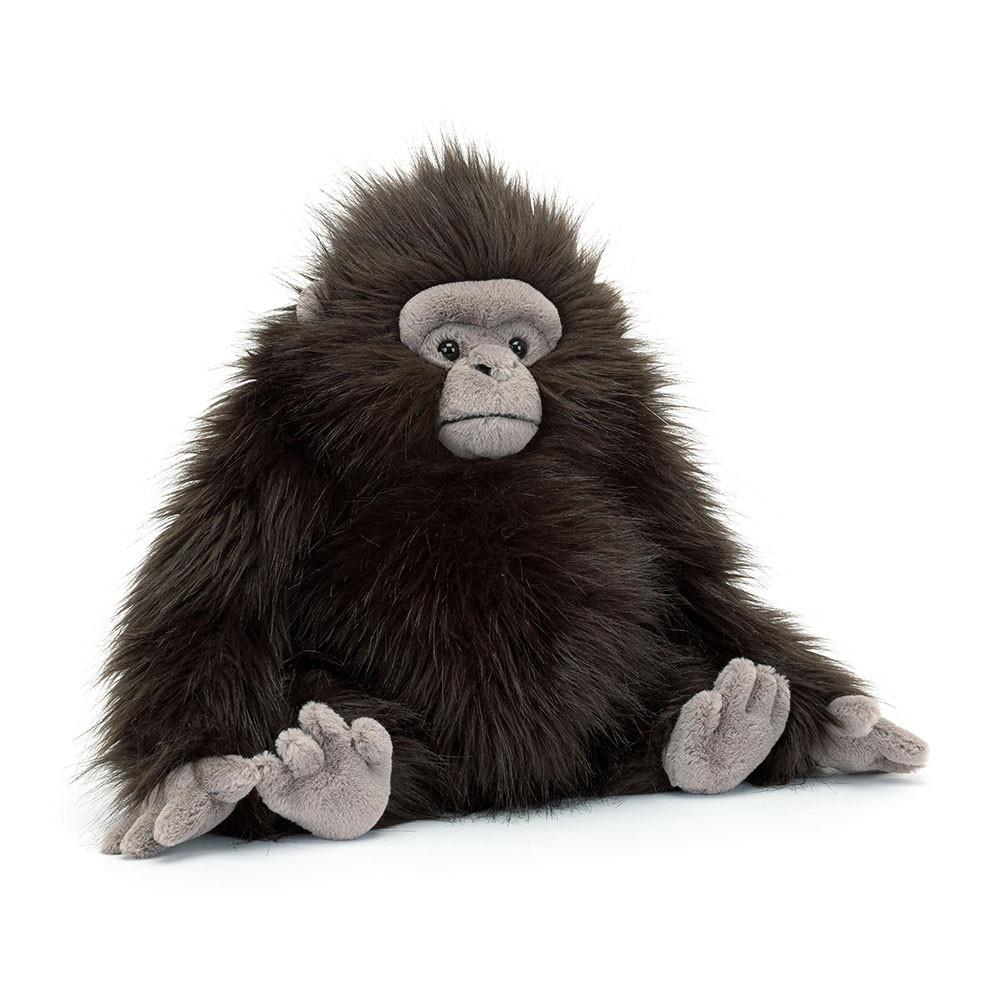 Peluche Jellycat Gomez Gorilla,34cm x 20cm x 18cm Pretas | Portugal  ZXIJY-9237