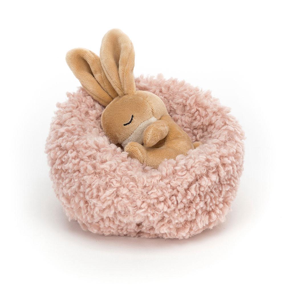 Peluche Jellycat Hibernating Coelhinha,9cm x 13cm x 13cm Bege | Portugal  ZRYXN-6907