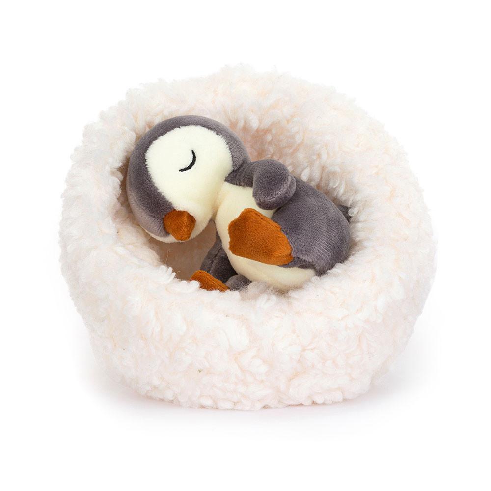 Peluche Jellycat Hibernating Penguin,9cm x 13cm x 13cm Pretas | Portugal  OIWXE-8631