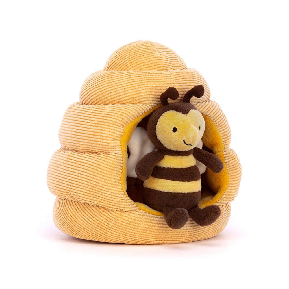 Peluche Jellycat Honeyhome Bee,18cm x 17cm x 13cm Amarelas | Portugal  AXYMU-7905