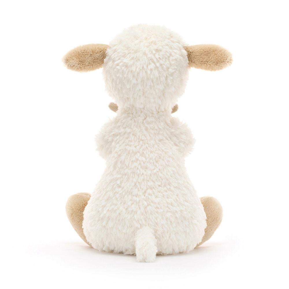 Peluche Jellycat Huddles Sheep,26cm x 14cm x 10cm Branco | Portugal  WXGLV-6594