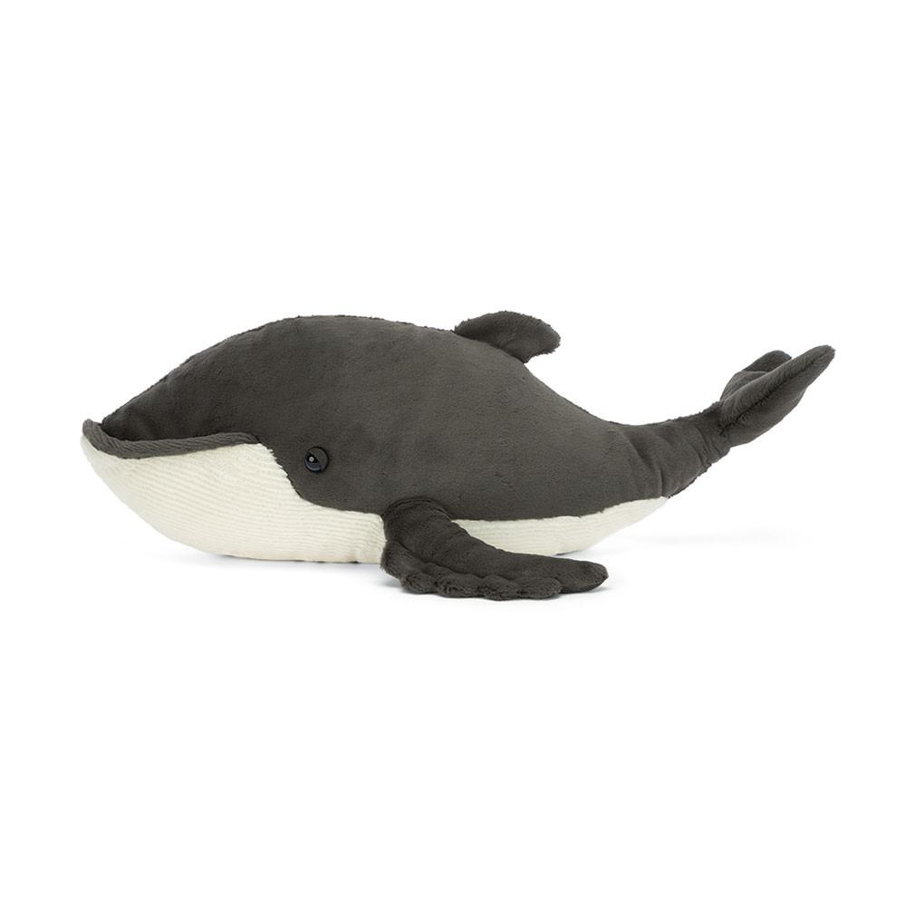 Peluche Jellycat Humphrey the Humpback Whale,24cm x 20cm x 60cm Pretas | Portugal  RLMKA-8412