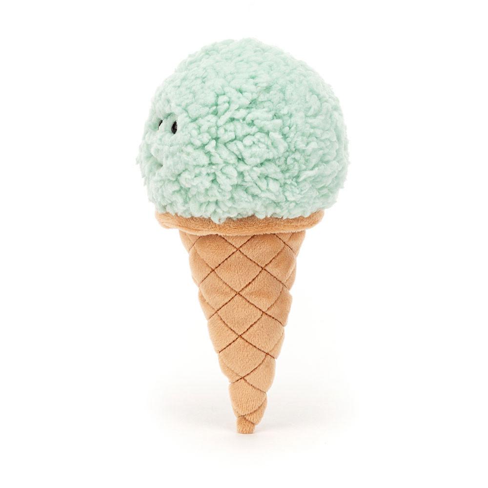 Peluche Jellycat Irresistible Ice Cream Mint,17cm x 8cm x 7cm Verdes | Portugal  ERXCT-7204