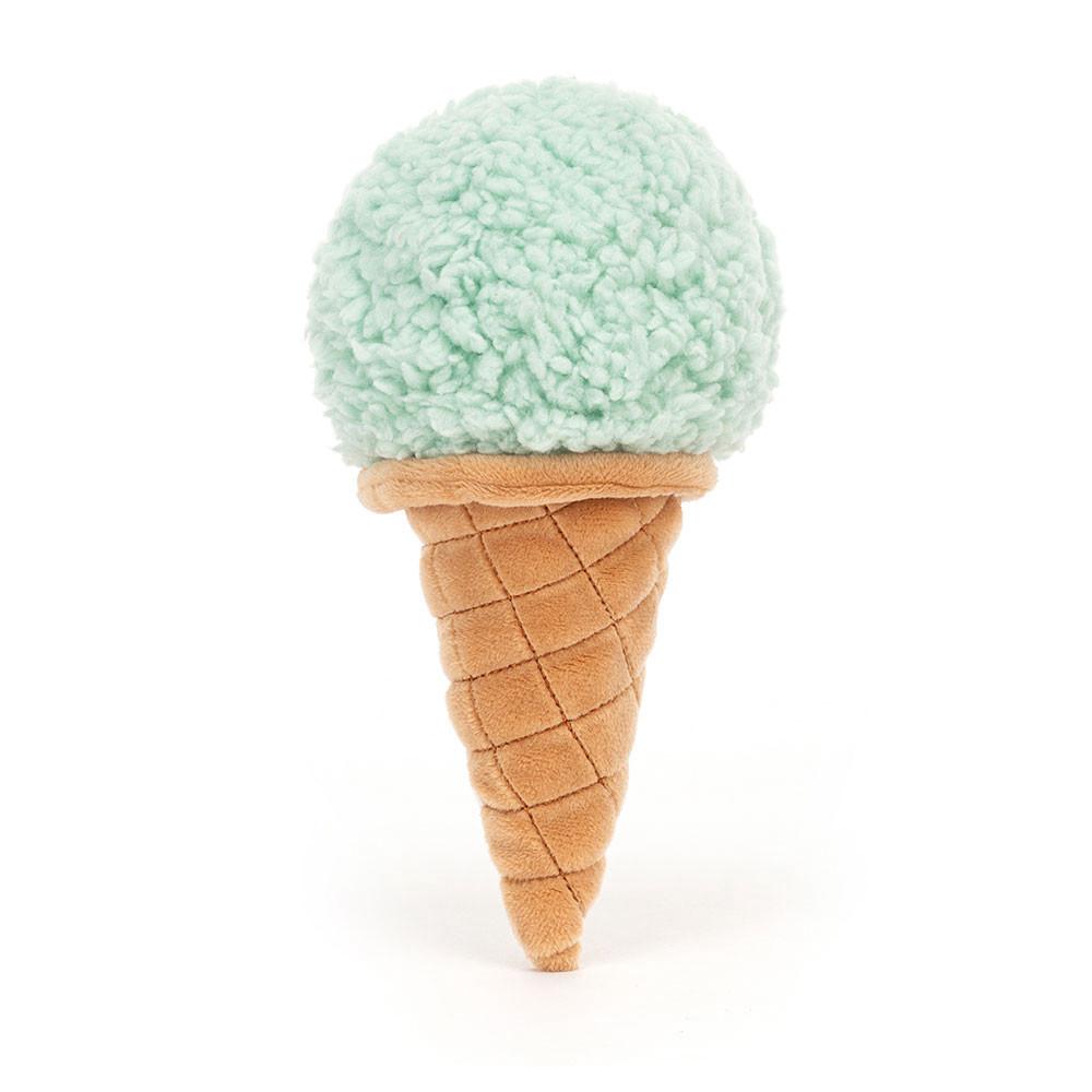 Peluche Jellycat Irresistible Ice Cream Mint,17cm x 8cm x 7cm Verdes | Portugal  ERXCT-7204