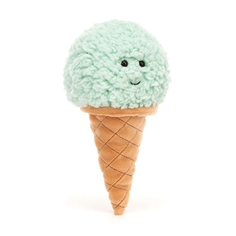 Peluche Jellycat Irresistible Ice Cream Mint,17cm x 8cm x 7cm Verdes | Portugal  ERXCT-7204