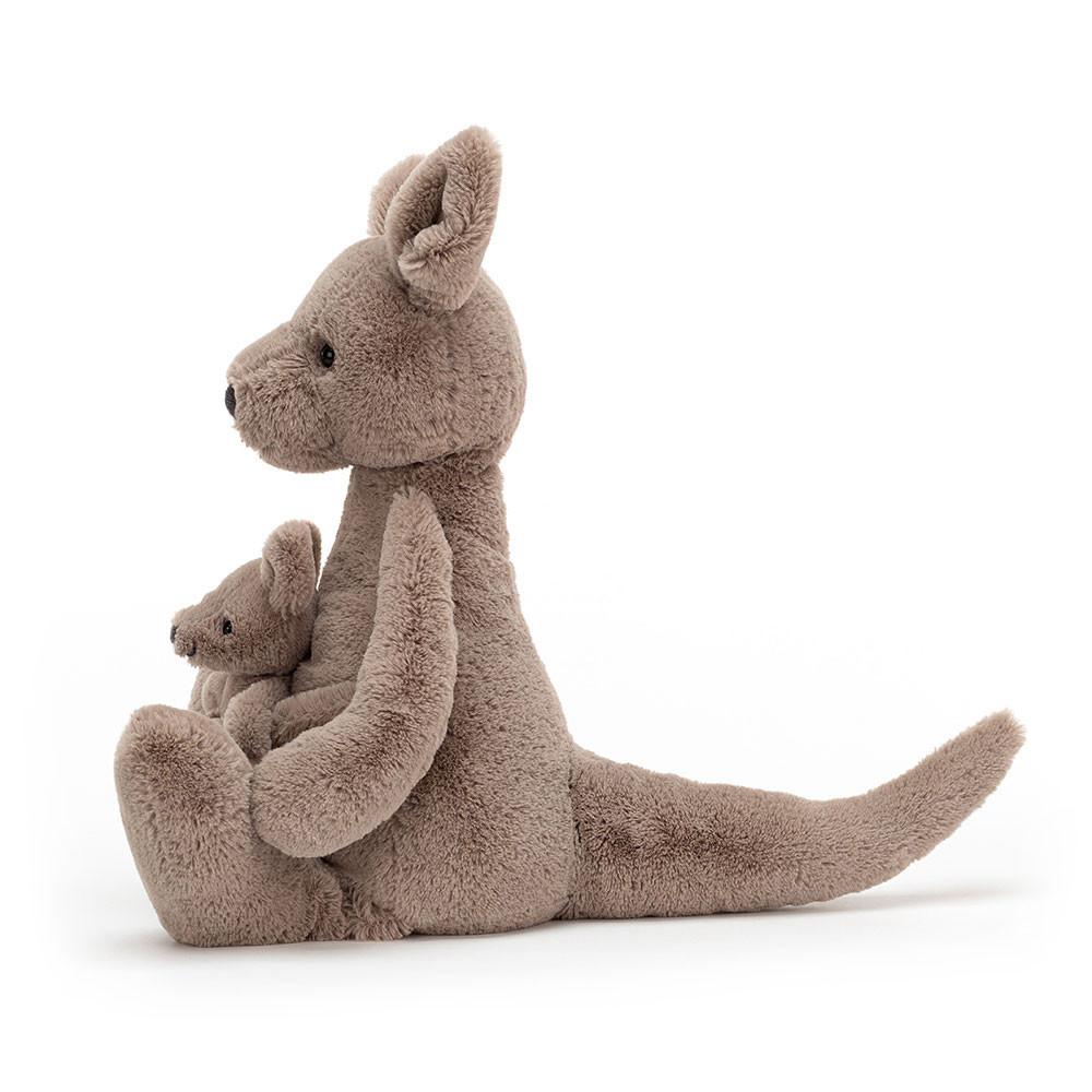 Peluche Jellycat Kara Kangaroo,36cm x 13cm x 32cm Marrom | Portugal  HAZRW-1753