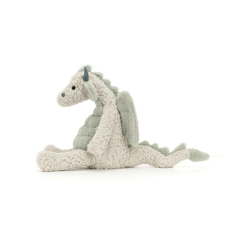 Peluche Jellycat Lallagie Dragon,35cm x 13cm x 13cm Verdes | Portugal  SEIWV-1607