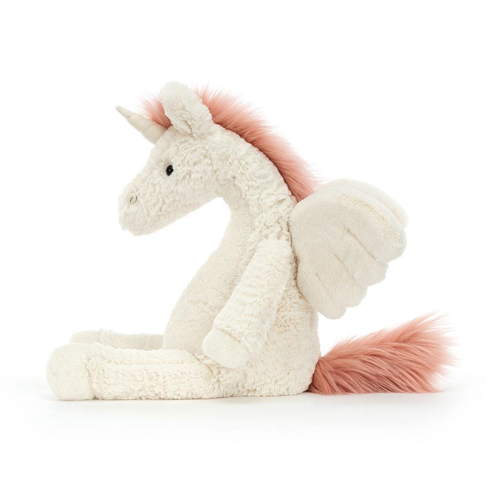 Peluche Jellycat Lallagie Unicorn,35cm x 13cm x 13cm Branco | Portugal  VTUAF-0378