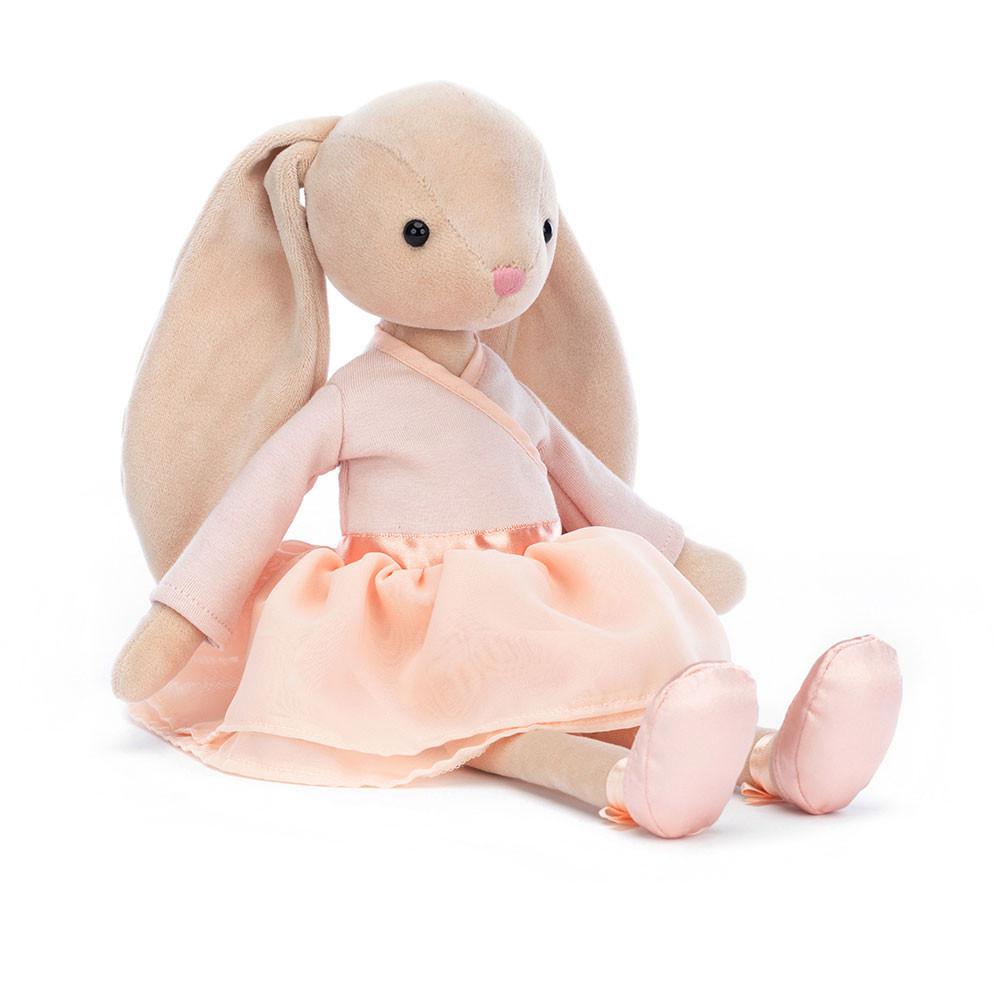 Peluche Jellycat Lila Ballerina Coelhinha,35cm x 8cm x 7cm Bege | Portugal  TEFQV-8034