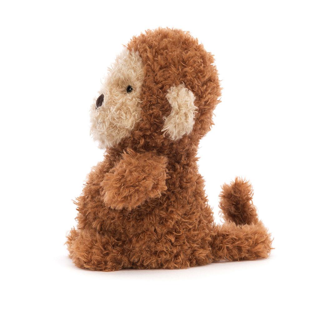 Peluche Jellycat Little Monkey,18cm x 10cm x 8cm Marrom | Portugal  CHYEP-2583