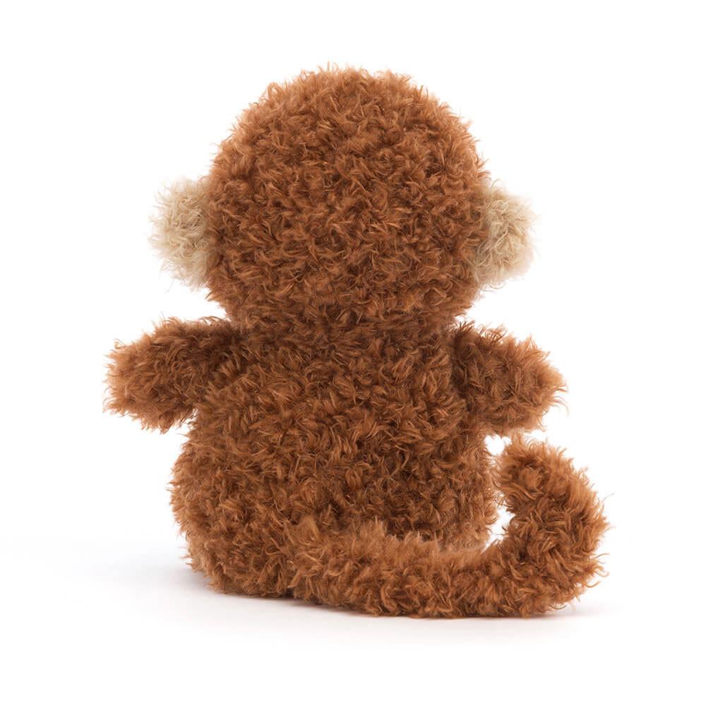 Peluche Jellycat Little Monkey,18cm x 10cm x 8cm Marrom | Portugal  CHYEP-2583