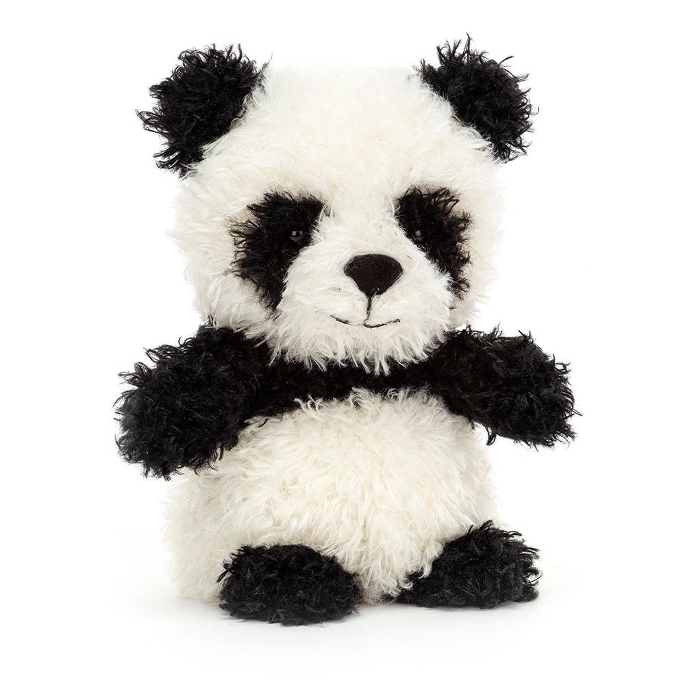 Peluche Jellycat Little Panda,18cm x 10cm x 8cm Branco | Portugal  PIQJF-6459