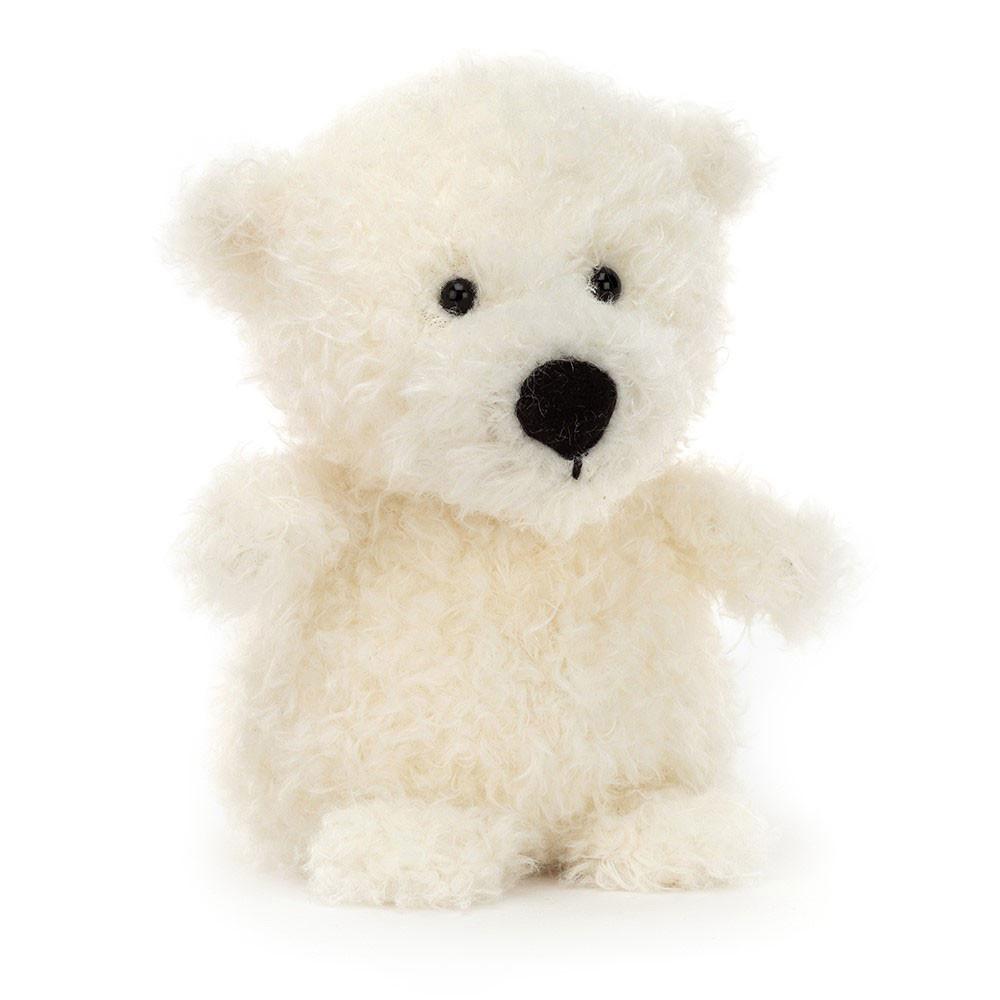 Peluche Jellycat Little Polar Bear,18cm x 10cm x 8cm Branco | Portugal  NWMOT-6957