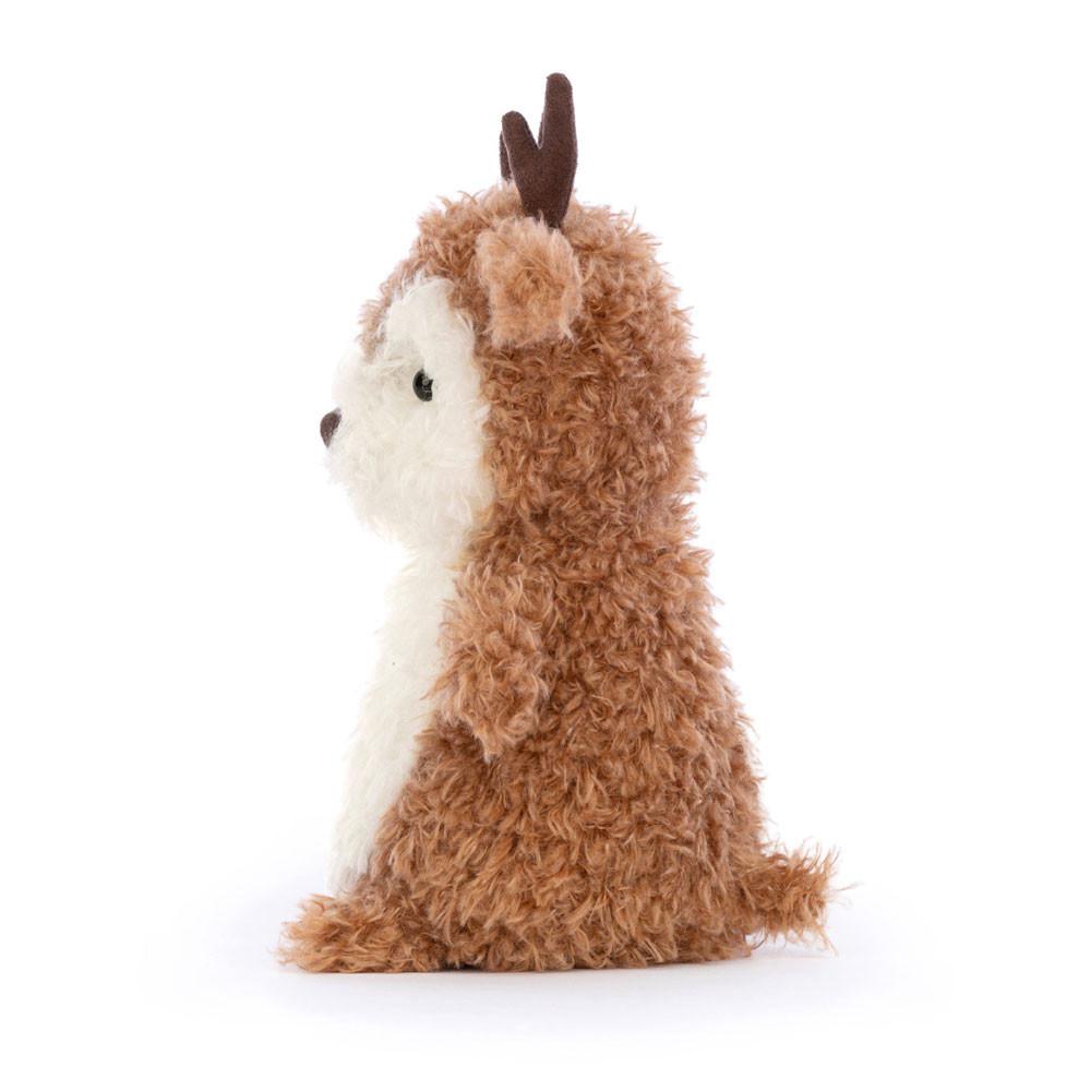 Peluche Jellycat Little Reindeer,7.1in x 3.9in x 3.1in Marrom | Portugal  YKORN-0472