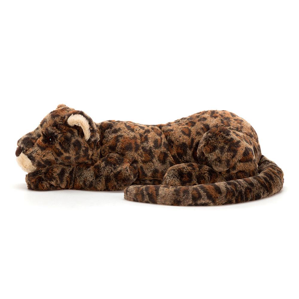 Peluche Jellycat Livi Leopard,13cm x 14cm x 36cm Marrom | Portugal  TPGZJ-6037