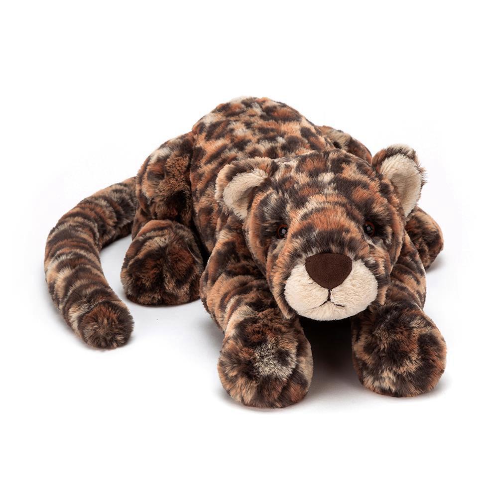 Peluche Jellycat Livi Leopard,13cm x 14cm x 36cm Marrom | Portugal  TPGZJ-6037