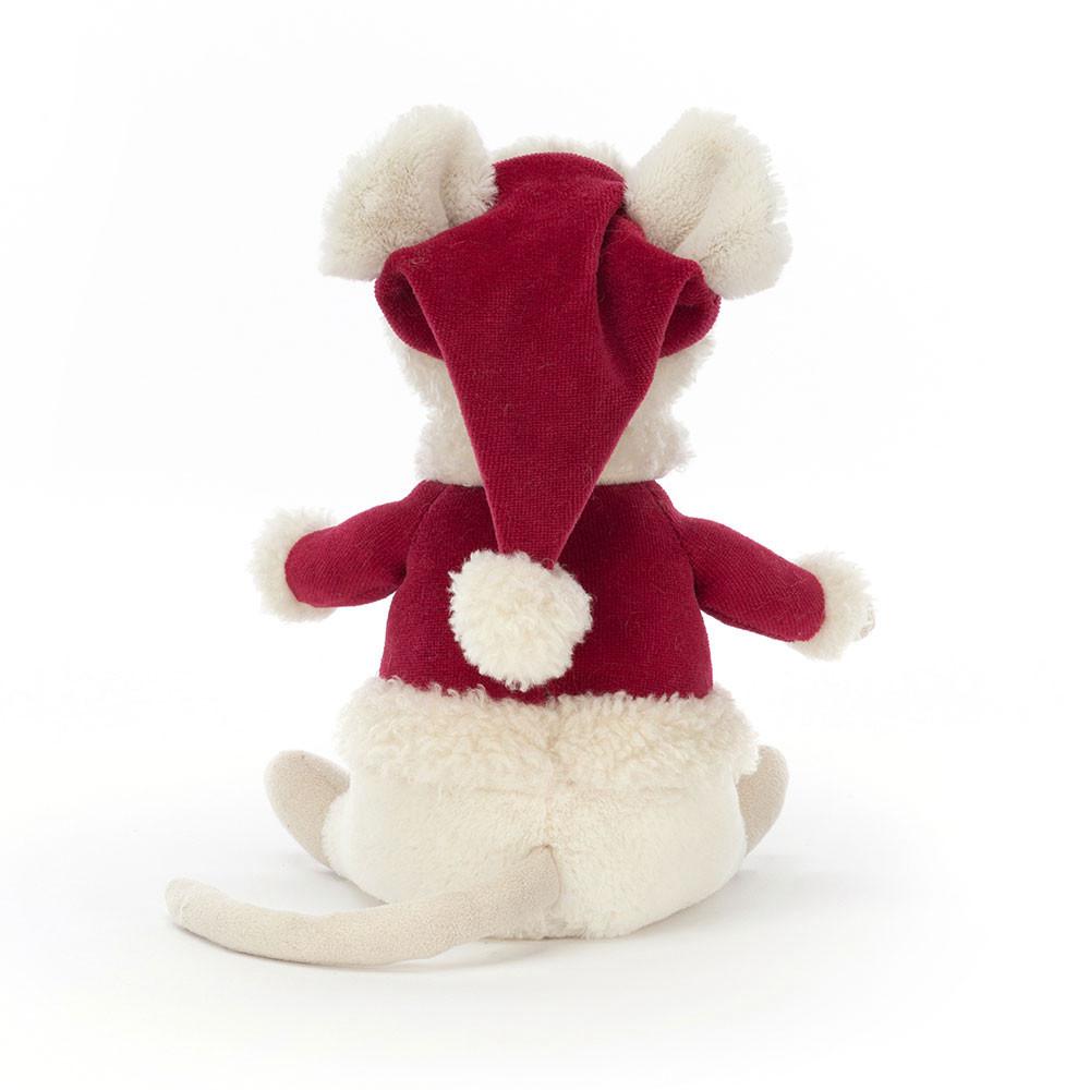 Peluche Jellycat Merry Mouse,18cm x 9cm x 9cm Branco | Portugal  VGXRB-5140
