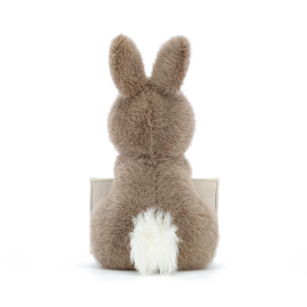 Peluche Jellycat Messenger Coelhinha,19cm x 12cm x 12cm Marrom | Portugal  XVLGJ-5367