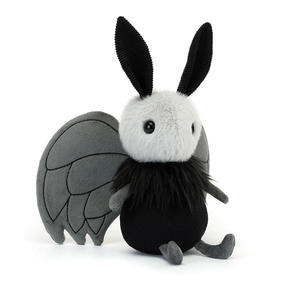 Peluche Jellycat Miff Mothman,21cm x 18cm x 8cm Pretas | Portugal  NBXUG-5976