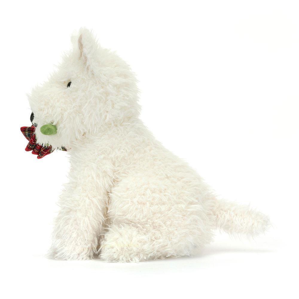Peluche Jellycat Munro Scottie Dog 'Love You',25cm x 12cm x 23cm Branco | Portugal  JLNTH-7263