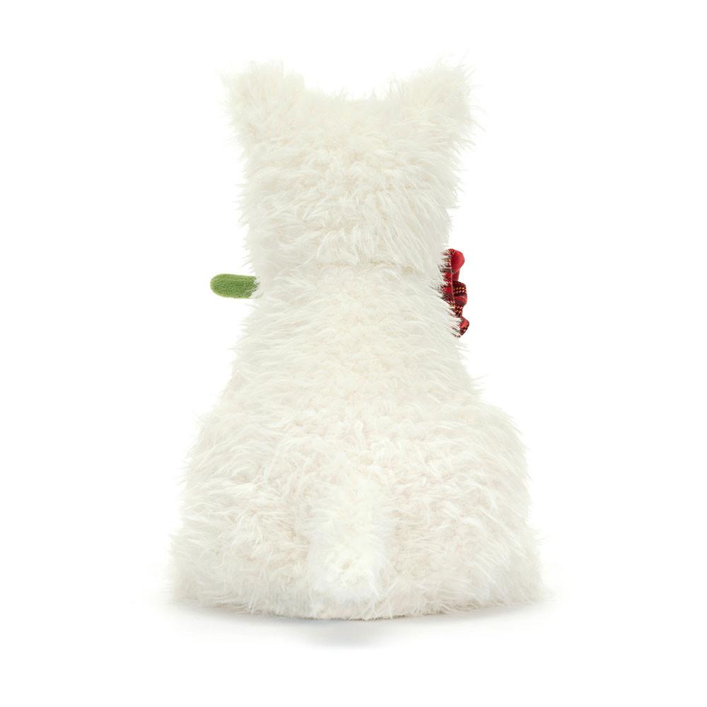 Peluche Jellycat Munro Scottie Dog 'Love You',25cm x 12cm x 23cm Branco | Portugal  JLNTH-7263