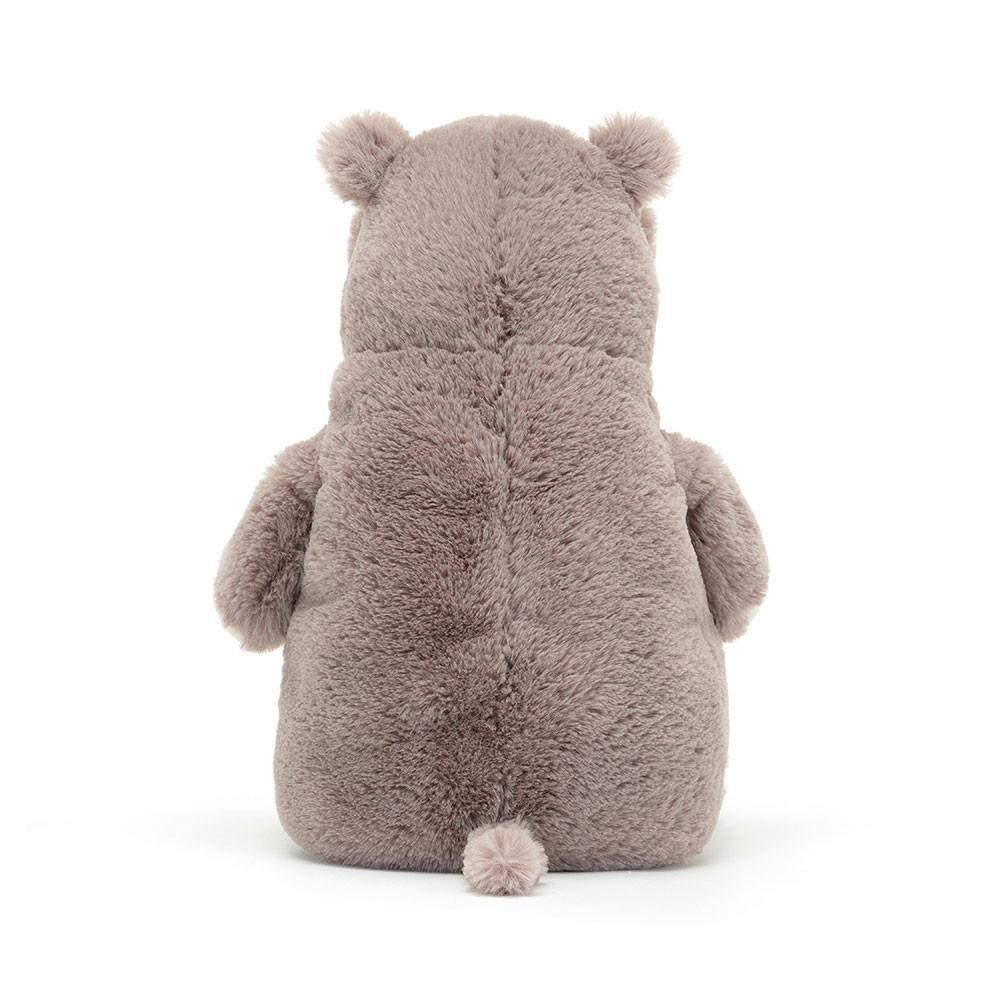 Peluche Jellycat Myrtle Hippopotamus,37cm x 16cm x 13cm Cinzentas | Portugal  CDRBI-1674