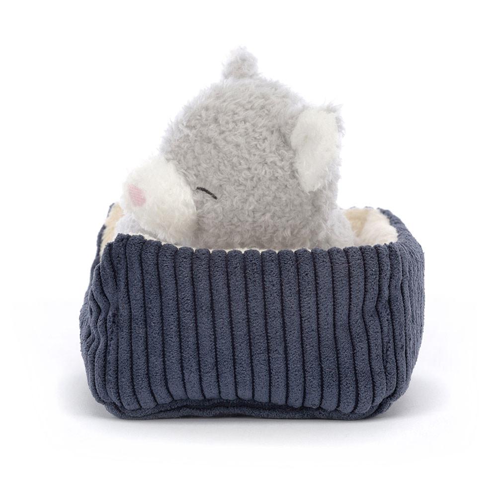 Peluche Jellycat Napping Nipper Cat,10cm x 15cm x 12cm Cinzentas | Portugal  UILRV-6307