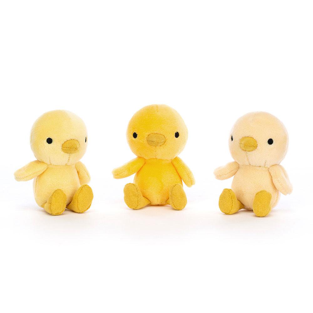 Peluche Jellycat Nesting Chickies,11cm x 13cm x 13cm Amarelas | Portugal  RUMHT-0243
