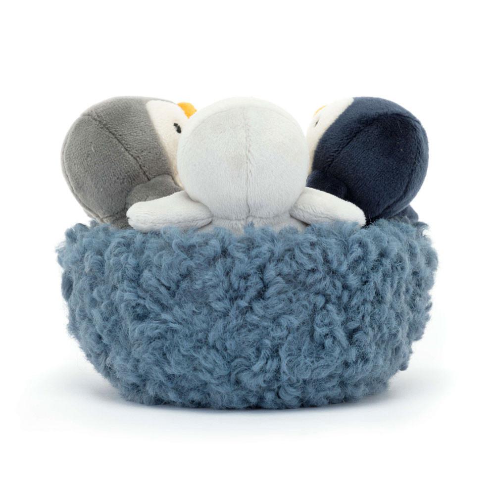 Peluche Jellycat Nesting Penguins,11cm x 13cm x 13cm Cinzentas | Portugal  JSMQU-1846
