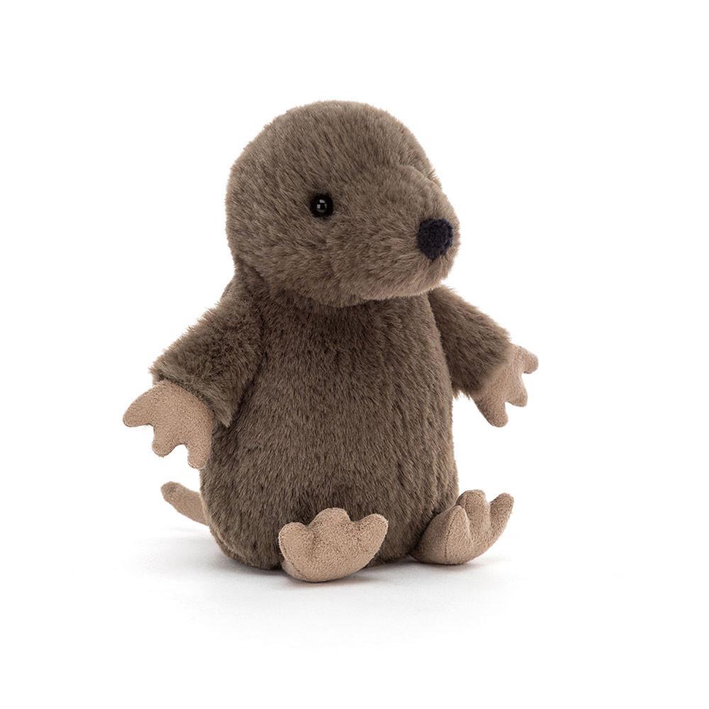 Peluche Jellycat Nippit Mole,14cm x 7cm x 6cm Marrom | Portugal  POHBS-1596