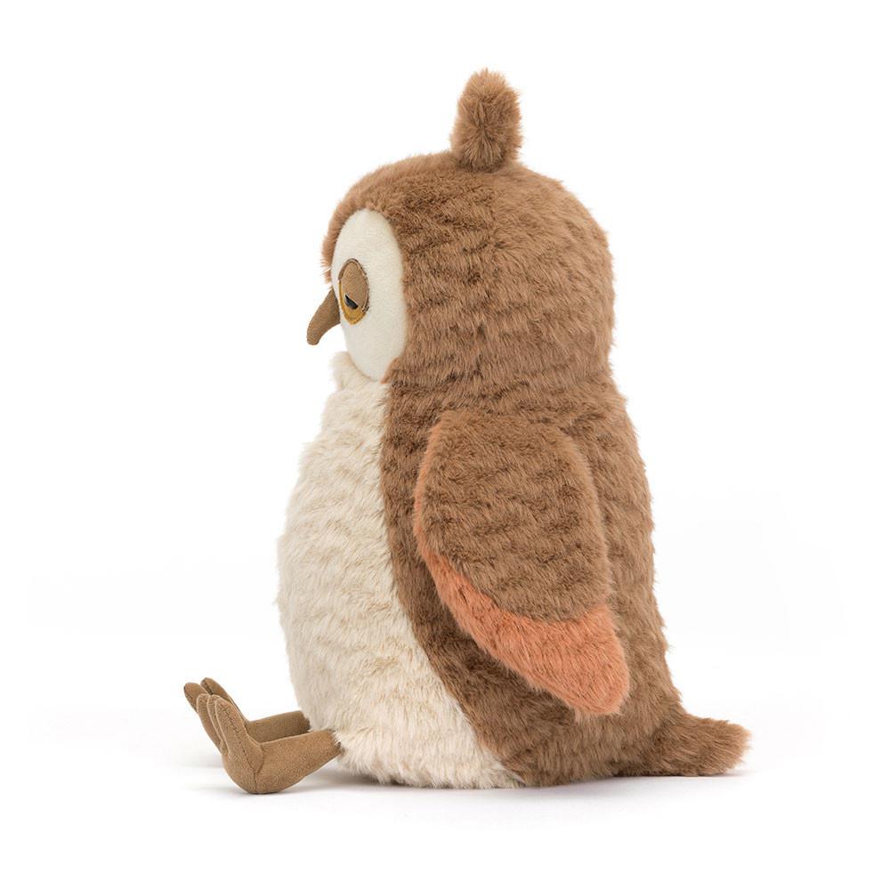 Peluche Jellycat Oakley Owl,28cm x 11cm x 12cm Marrom | Portugal  JZFAO-5472